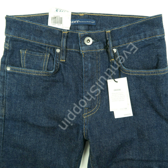 Levis Made & Crafted Cigarette Slim Selvedge Jeans - Picture 2 of 5